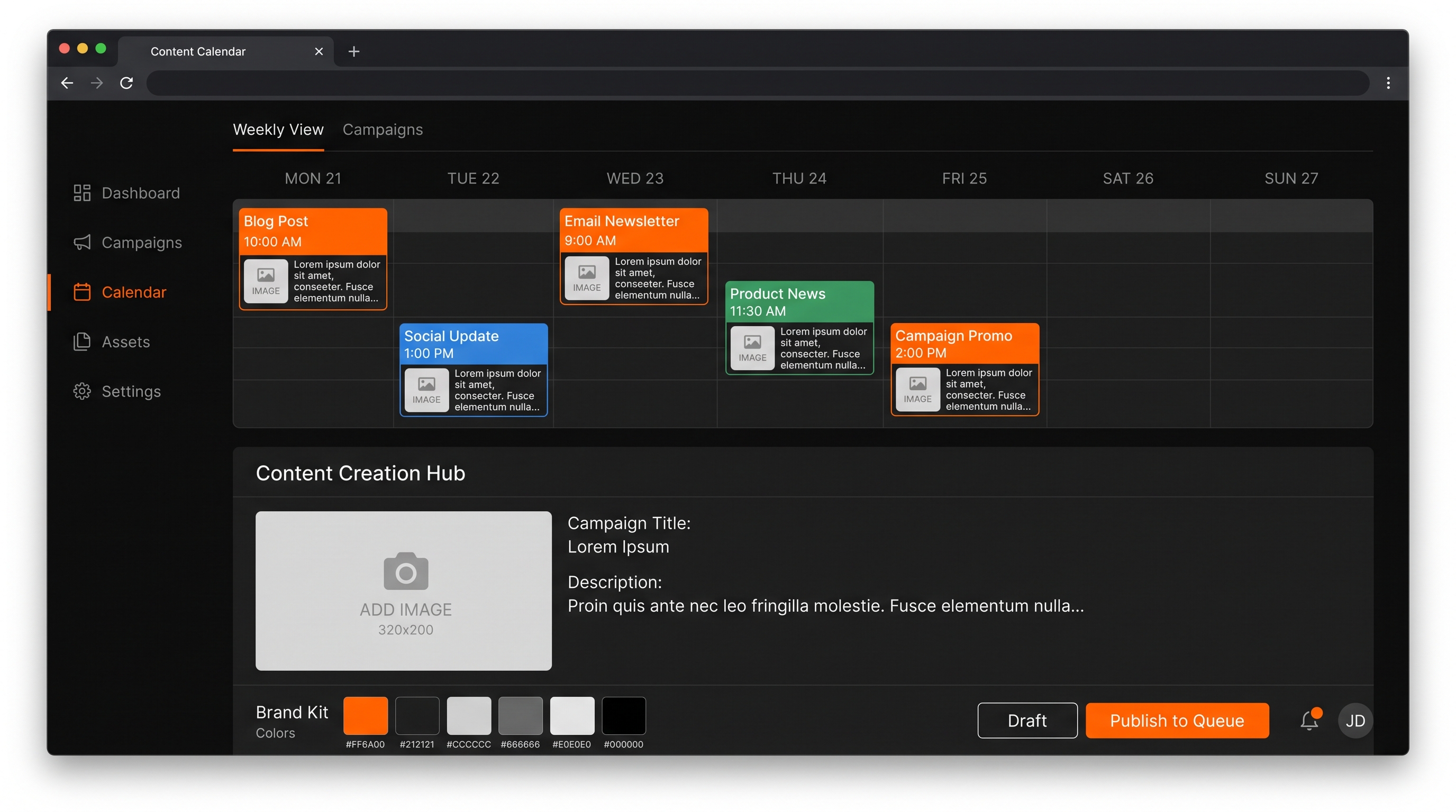 AI Marketing Automation Suite product screenshot